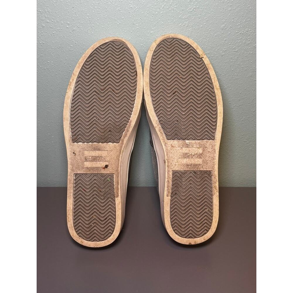 Toms‎ Women's Parker Slip On Sneaker Shoe Woven Fabric Dust Gray Size 7.5 - Picture 7 of 7